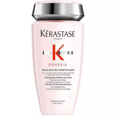 Bain nutri-fortifiant GENESIS de Kerastase-shampooing fortifiant anti-chute cheveux secs affaiblis