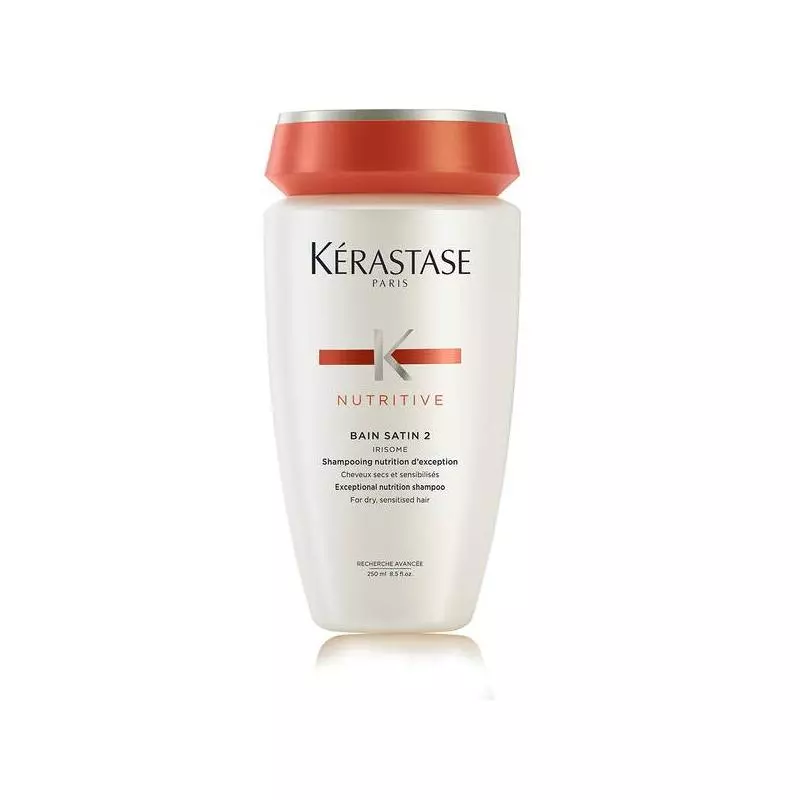 shampooing bain satin 2 kerastase-nutrition moyene-deuxieme dosage-tous types de cheveux secs-bestseller