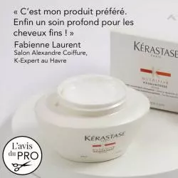 témoignage sur la creme soin nutrition Masquintense pour cheveux fins et secs de Kerastase