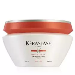 La creme soin nutritif pour les cheveux épais Masquintense par Kérastase-pot 200ml