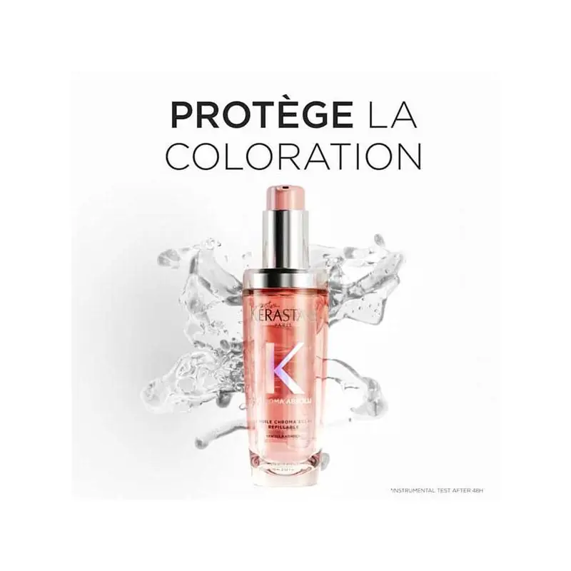 huile-chroma-eclat-kerastase-rechargeable-cheveux-colores-capillaire-protecteur