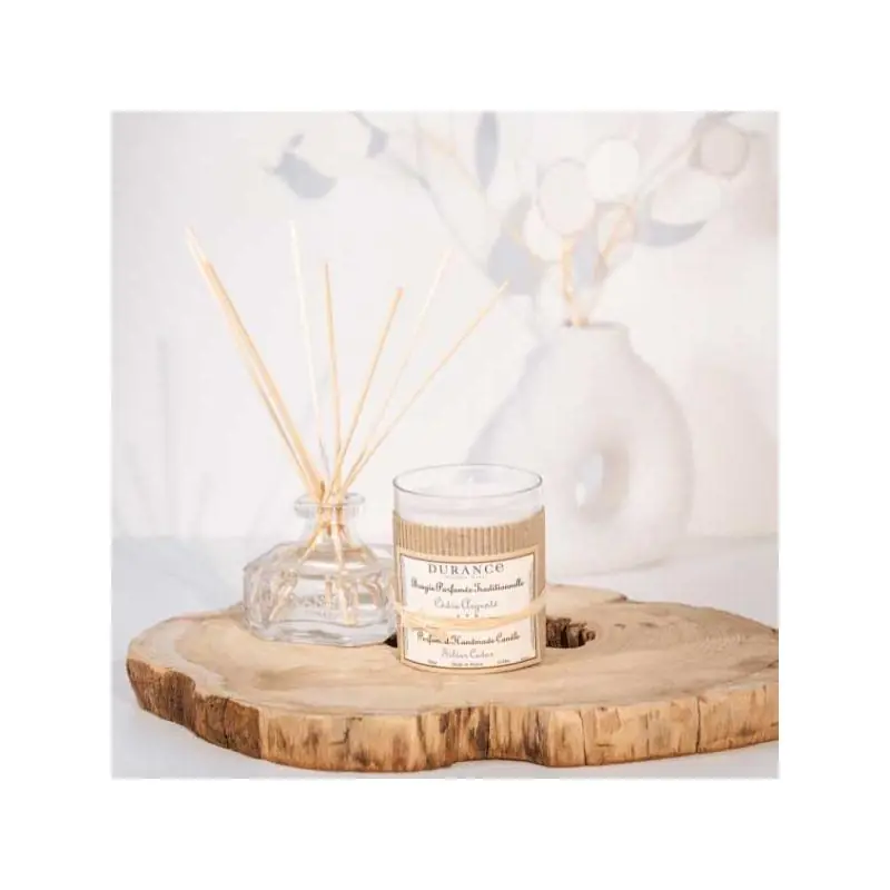 bougie-parfumee-cedre-argente-durance