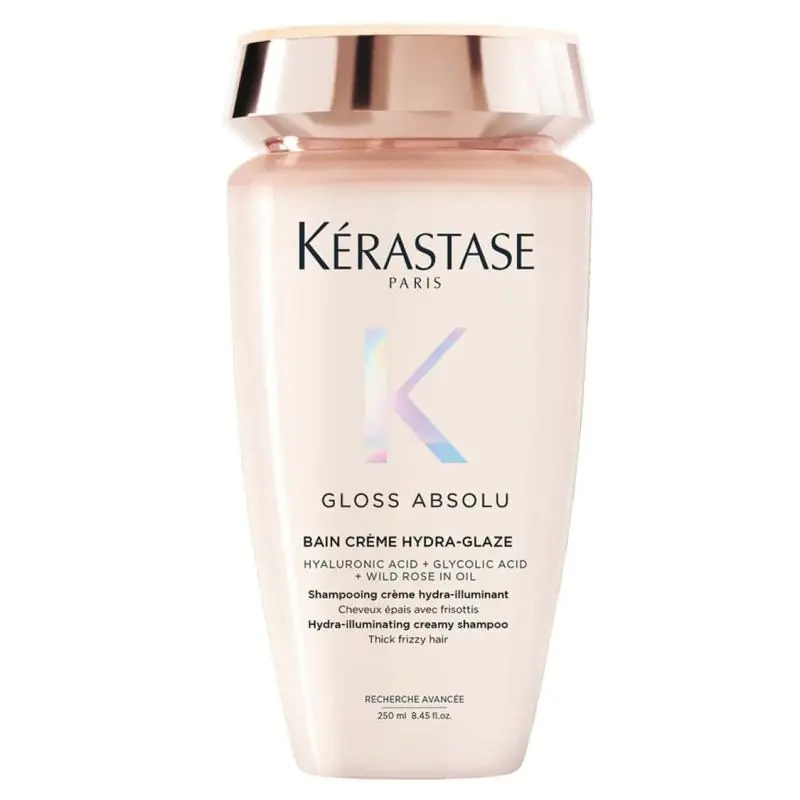 Bain crème Hydra-Glaze Kérastase Gloss Absolu 250 ml shampooing hydra-illuminant cheveux épais avec frisottis