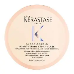 Masque Hydra-Glaze Kérastase Gloss Absolu pot de soin capillaire brillance cheveux longs