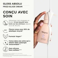 Frizz-Glaze Cream Kérastase formule vegan sans silicone avec flacon recyclé