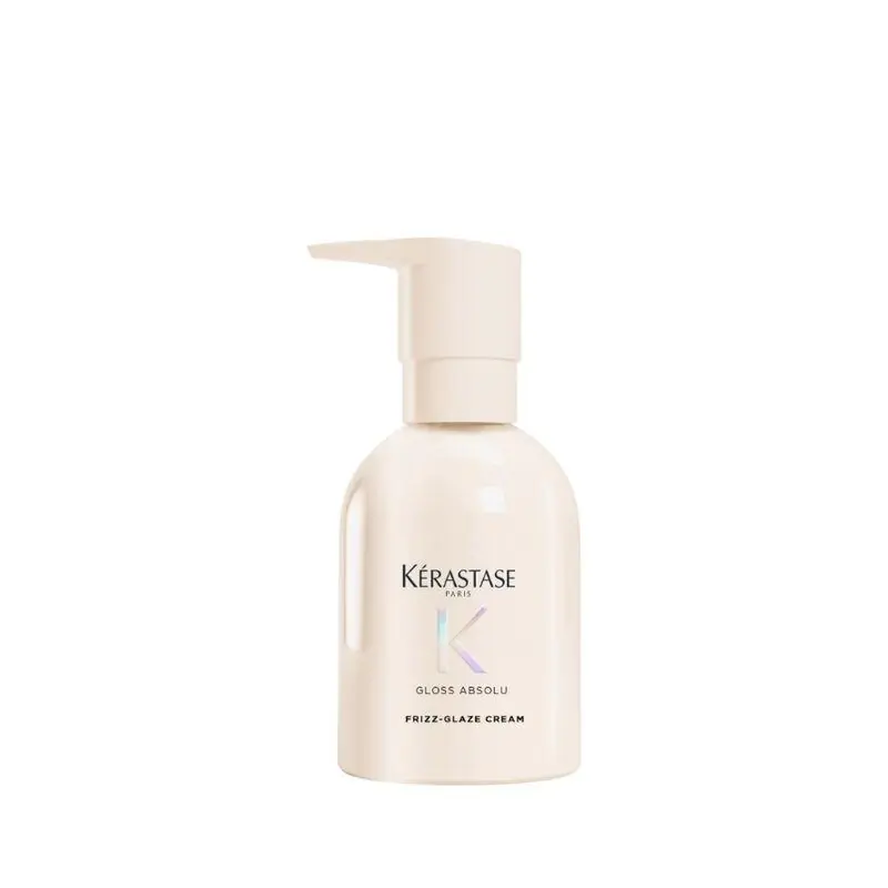 Flacon Frizz-Glaze Cream Kérastase Gloss Absolu pour cheveux longs sujets aux frisottis