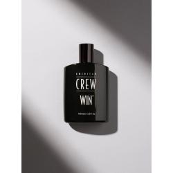 flacon de parfum pour homme de la marque American Crew du nom de WIN pour les gagnants