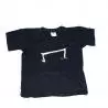 le mini M tee shirt noir de la marque Aurelien Magnano