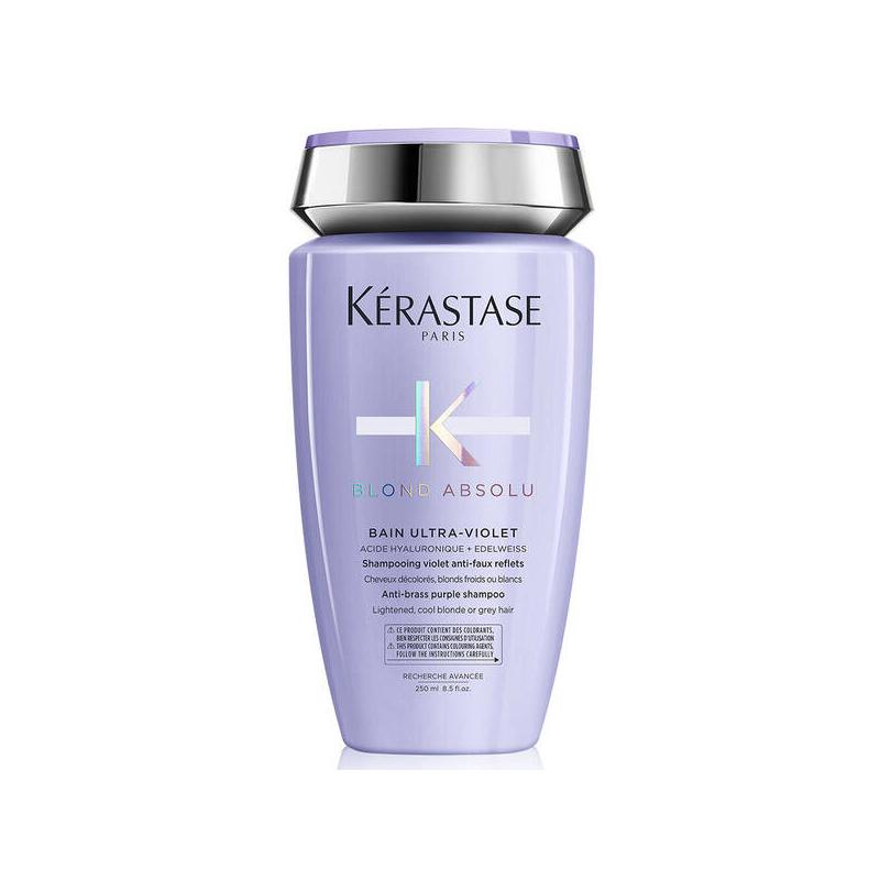 Kérastase Bain Ultra Violet
Shampooing pigmenté violet anti faux-reflets pour cheveux blonds décolorés ou méchés Kérastase Bain Ultra Violet
Shampooing pigmenté violet anti faux-reflets pour cheveux blonds décolorés ou méchés
