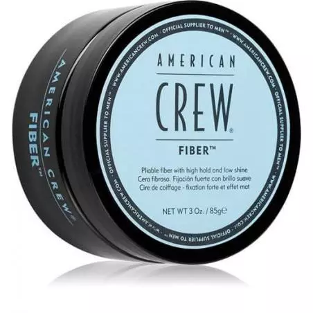 fiber-american crew-cire de coiffage mat fibreuse-fixation forte