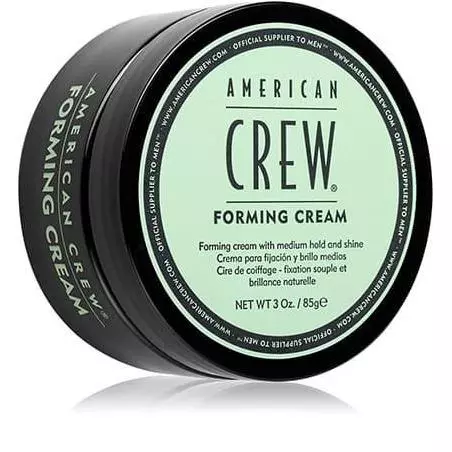 Forming Cream-alerican crew-pate de coiffage-Cire fixation moyenne brillance modérée