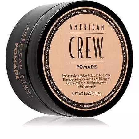 Pomade American Crew | Cire fixation moyenne ultra-brillance