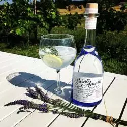 gin-saint-amans-original-cocktail en terrasses avec vue sur les champs