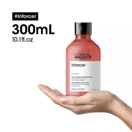3474636975259-inforcer-shampooing-loreal-professionnel-anti-casse-renforcateur-300ml-sur-une-main