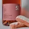 champagne-pietrement-renard-bouteille-5-heures-rose-avec biscuits