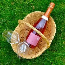 champagne-pietrement-renard-bouteille-5-heures-rose-panier-coupe
