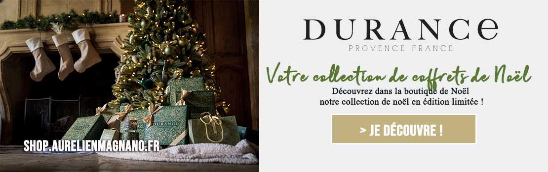 Des Coffrets Cadeaux Exclusifs pour un Noël Féérique avec Durance